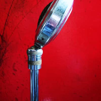 Vintage RARE Turner TC-5 crystal microphone Hi Z w period stand Brush Shure Astatic D104 Electro Voice image 9