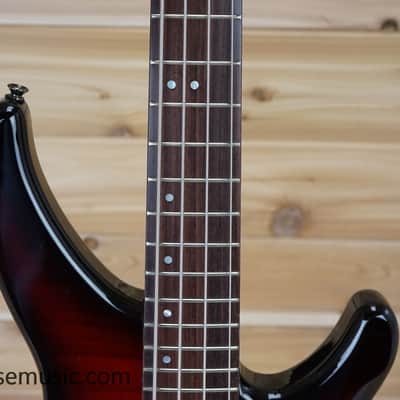 Yamaha TRBX604FM- Dark Red Burst image 3