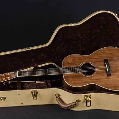 Huss & Dalton CM 12-Fret Custom Sinker Redwood and Flamed Black Walnut With Hide Glue NEW image 25