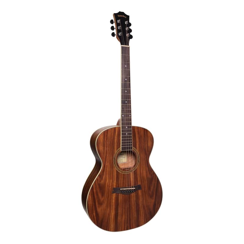 Sanchez Left Handed Acoustic Small Body Guitar (Rosewood) image 1