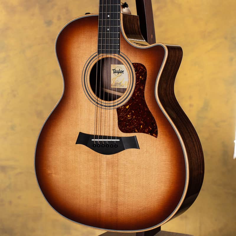 2025 Taylor 414ce Studio Acoustic Electric Guitar Sunburst image 1