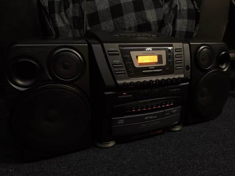 JVC PC-XC60 Stereo System Boombox 10 Disc CD Changer/Cassette image 1