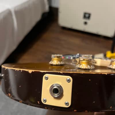 Gibson Les Paul Studio '50s Tribute T 2016 - Satin Gold Top image 7