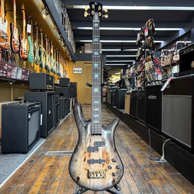 Spector Euro 4 CST Electric Bass Guitar Natural Black Burst w/Padded Gig Bag image 4
