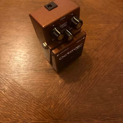 1982 MIJ First Year Boss OC-2 Octaver Black Label image 3