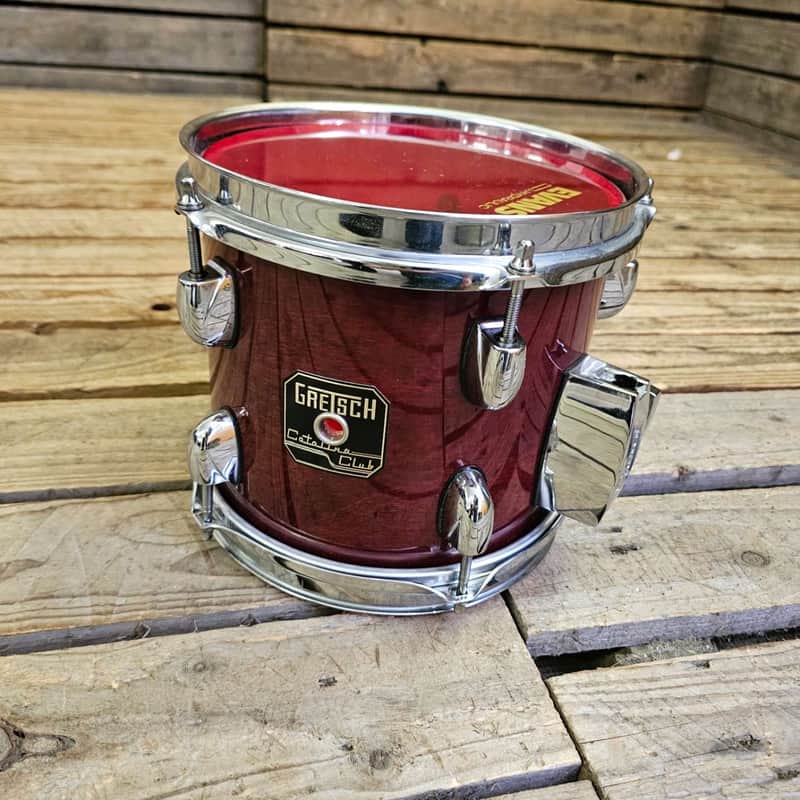 Gretsch 8" Catalina Club Tom Drum, Cherry Red USED! RK87G220726 image 1
