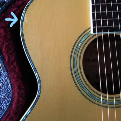 Alvarez AD90SCK Acoustic Electric Cutaway Guitar with TKL Hard Case image 12