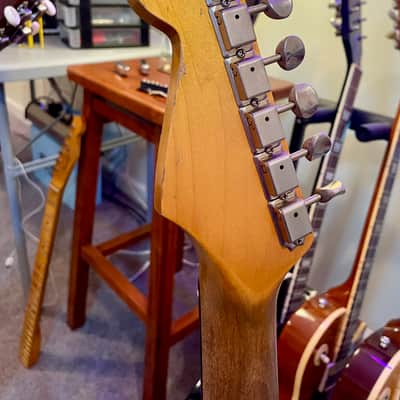 Fender Stratocaster in vintage Sunburst - Aged by MJT Guitars - Medium Relic. Premium Ash Body image 8