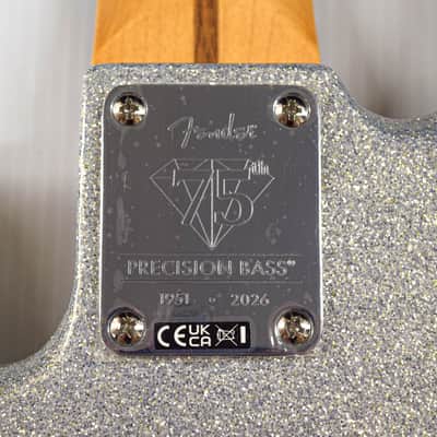 Fender 75th Anniversary Player II Precision Bass - Diamond Dust Sparkle image 10
