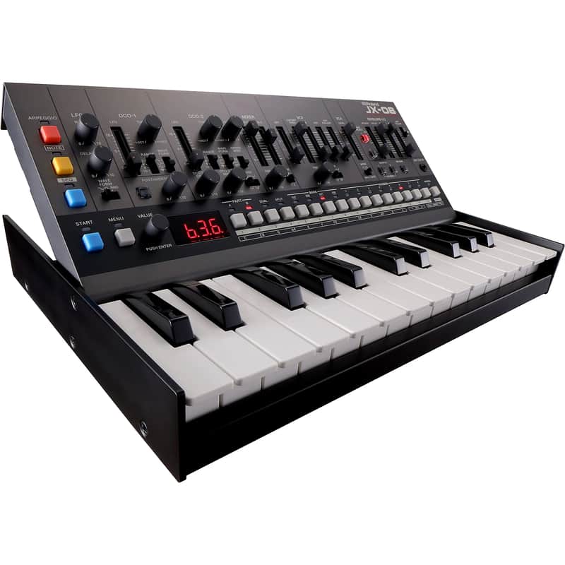Roland JX-08 Boutique Series Polyphonic Synthesizer Module with K-25m Keyboard image 1