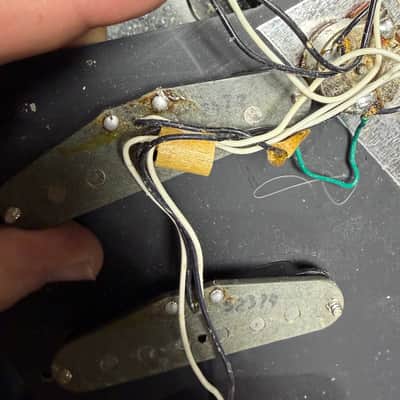 Vintage Fender Stratocaster 1979 - Black Strat image 13