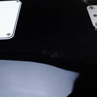 Fender American Standard Stratocaster USA 1995 Black Schecter MonsterTone PUs w/ Bag image 15