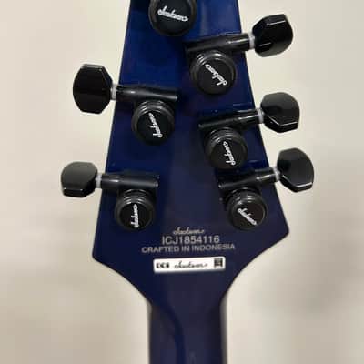 Jackson Pro Series Chris Broderick Signature Soloist 6 2021 - Present - Blue image 10