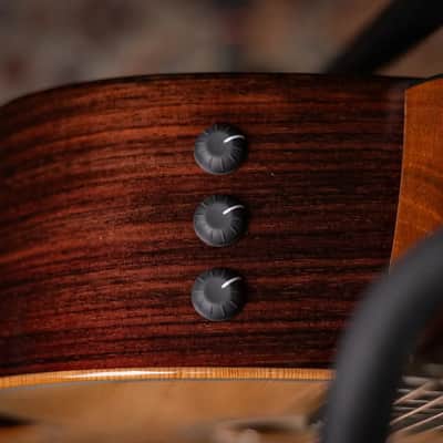 Taylor 414ce Studio Grand Auditorium Acoustic/Electric Guitar - Natural with Gig Bag image 12