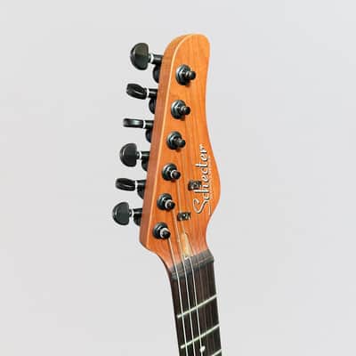 Schecter PT Pro Electric Guitar - Transparent Purple Burst image 8