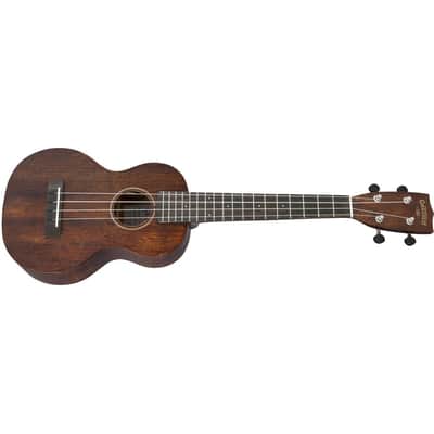 Gretsch G9110-L A.E. Concert Long-Neck Ukulele with Gig Bag, Vintage Mahogany Stain image 6
