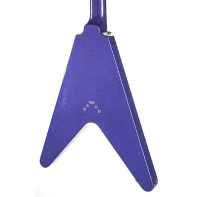 Epiphone Flying V Purple Sparkle - Electric Guitar image 7