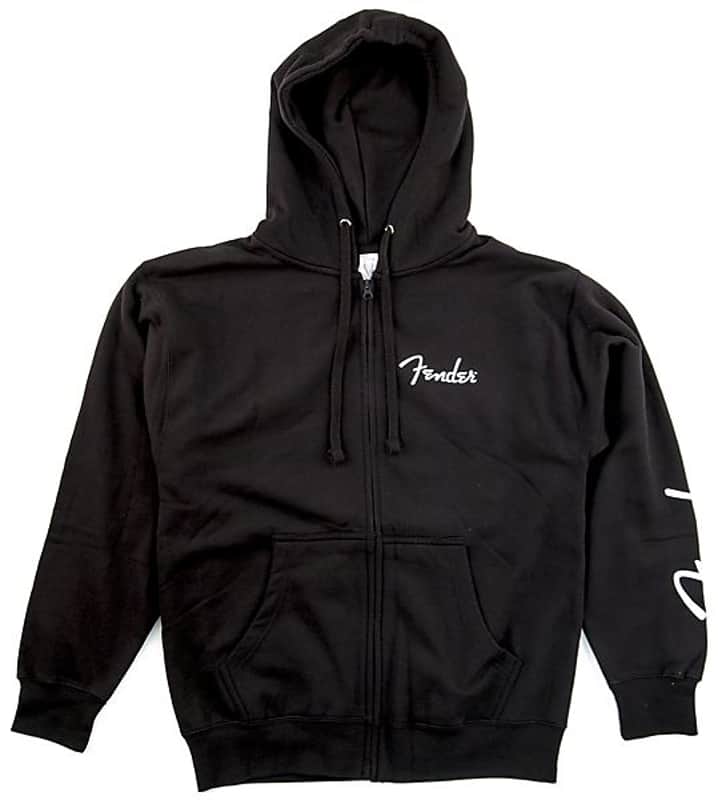 Fender Men's Zip Hoodie 1946, Black, M 2016 image 1