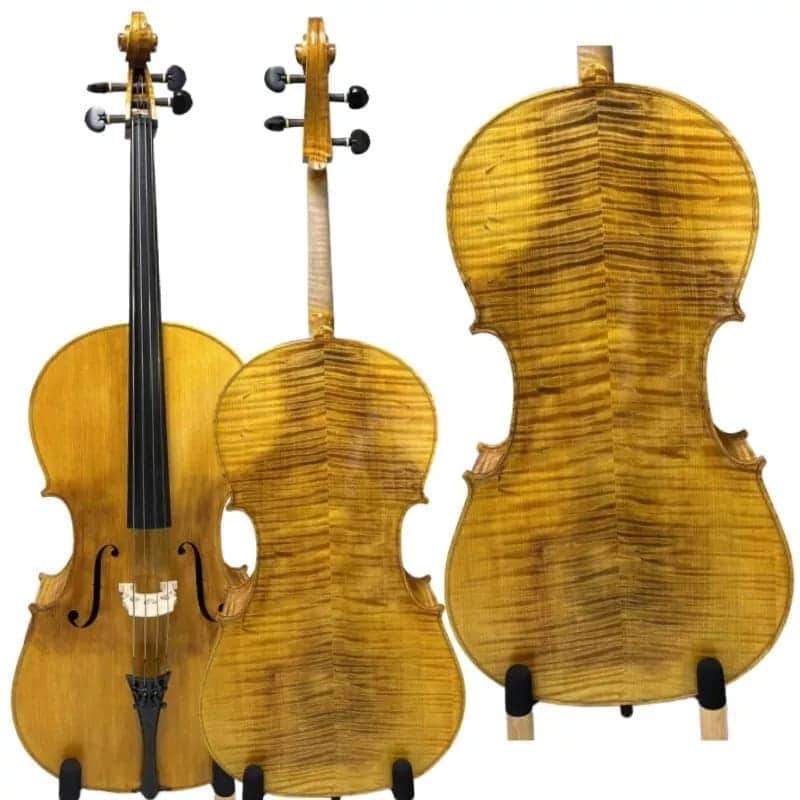 Strad style Professional song "Master" old Cello 4/4 ,Oil anti !sweet tone! image 1