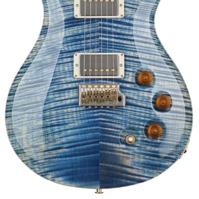 PRS DGT 10-Top Electric Guitar with Bird Inlays - Faded Blue Jean  Bird Inlays image 2