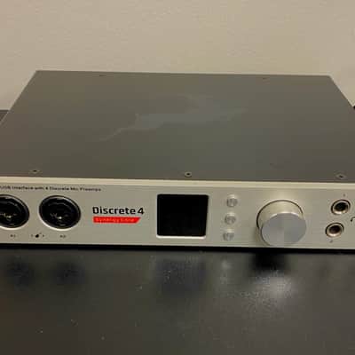 Antelope Audio Discrete 4 Synergy Core Thunderbolt / USB Audio Interface with Onboard DSP 2019 - Present - Silver image 2