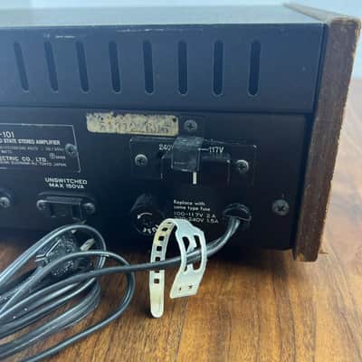 Sansui AU-101 Solid State Stereo Amplifier Vintage Audio Sound Tested image 13