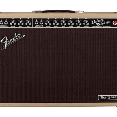 Used Fender Tone Master Deluxe Reverb 100-Watt 1x12" Combo Amp - Blonde image 1