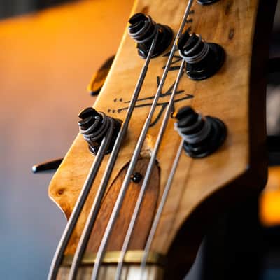RKM bass Singlecut 5 Custom Order 2020's - Natural - Ultra boutique. image 8