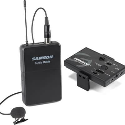 Samson Go Mic Mobile Digital Wireless System w/ LM8 Lavalier & Beltpack Transmitter image 1