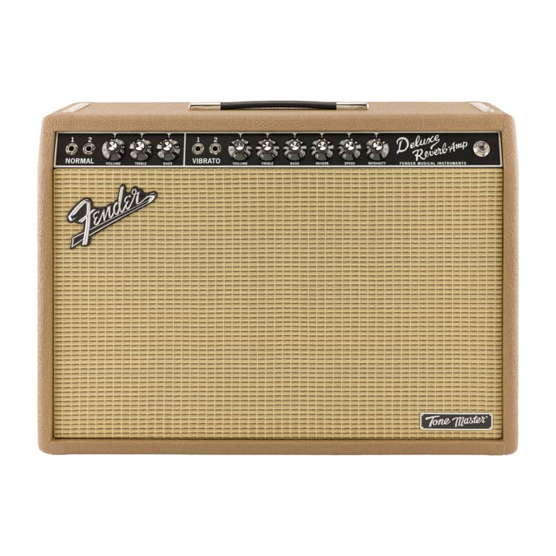 Fender Limited Edition Tone Master Deluxe Reverb Cocoa Guitar Amp image 1
