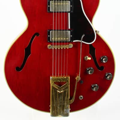 1961 Gibson ES-355 TDSV Cherry 2 PAF Humbuckers Vintage Guitar | Original Case 335 345 image 6