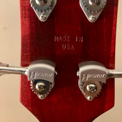 Gibson Les Paul junior tribute DC Bass lefty left handed 2021 Worn Cherry image 10