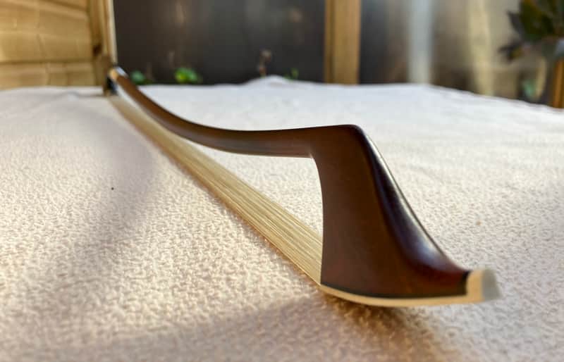 Double Bass Pernambuco French Bow - German Made 1st Half 20thC. Offers Welcome image 1