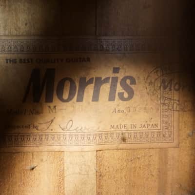 Morris M-15 Classical Nylon String Guitar Made in Japan w/ Gig Bag image 12