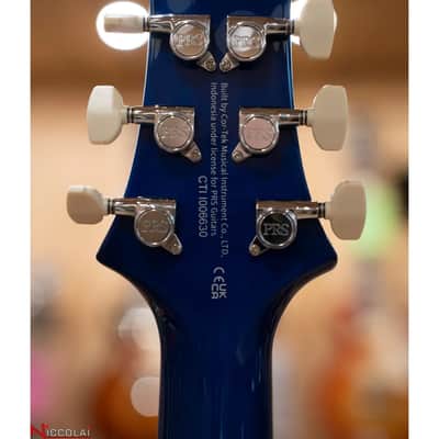 PRS SE CUSTOM 24-08 Quilt Lake Blue image 15