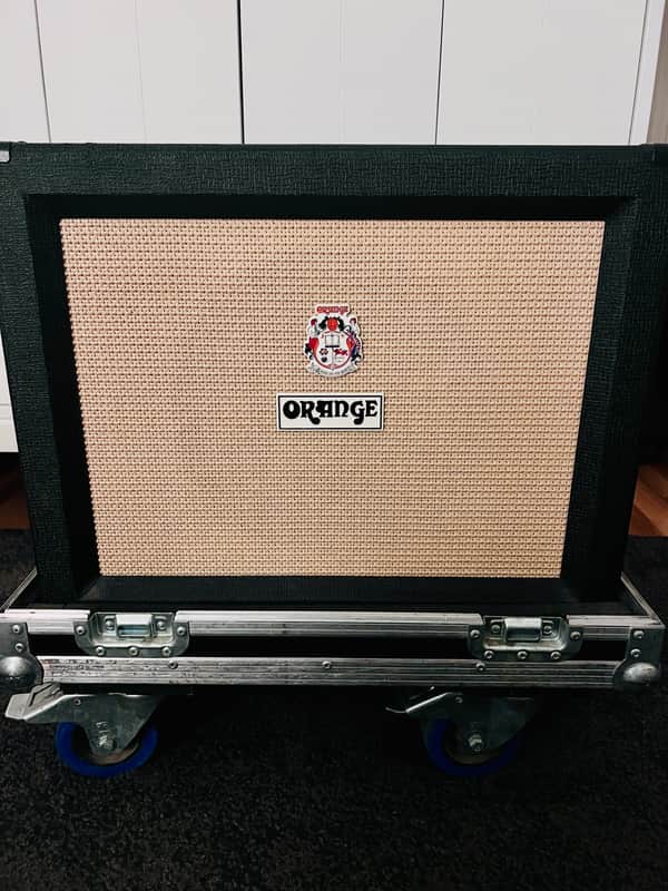 Orange PPC112 with Road Case loaded with Celestion Alnico Cream Made in UK image 1