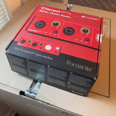 Focusrite Clarett 2Pre Thunderbolt Audio Interface | Reverb