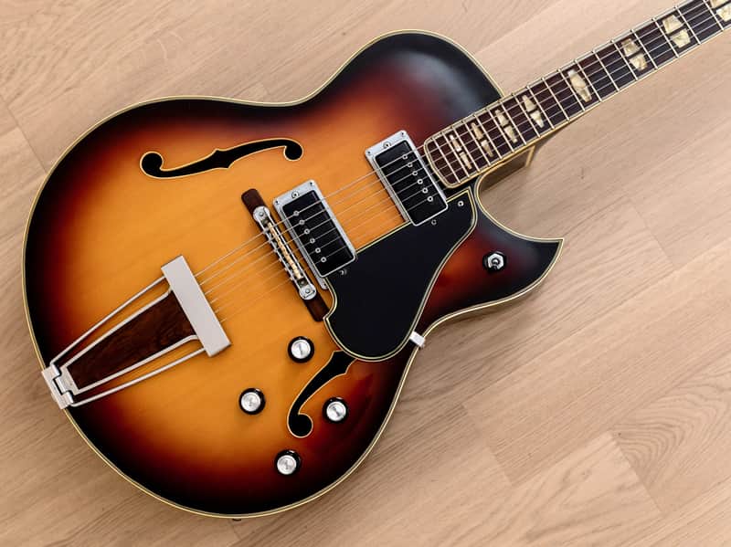 1960s Yamaha AE-11 Vintage Archtop 175-Style Electric Guitar