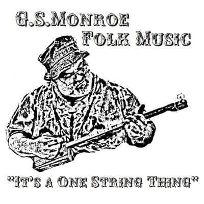 Electric Unitar - Cypress Box Dulcimer Guitar by G.S.Monroe image 6
