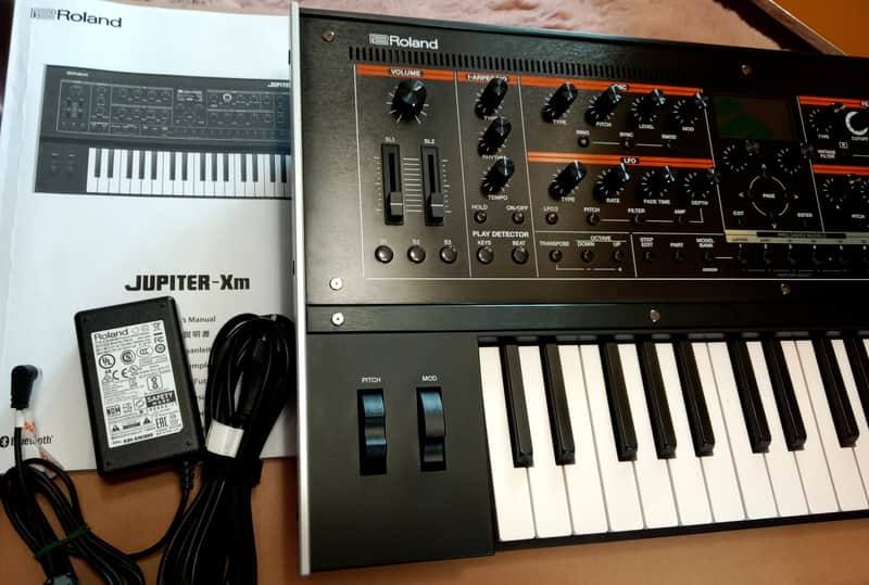 Roland Jupiter-Xm 37-Key Synthesizer 2019 - Present - Black image 1