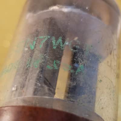 Sylvania JAN-CHS-6SN7WGTA tNOS AT1000 TESTED Vacuum Tube military brown base dual triode 1950-1966 image 6