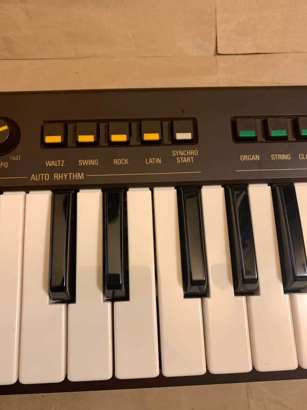 Yamaha PortaSound PS-2 1980s Chocolate Brown MINT with original