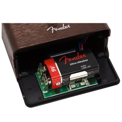 Fender SmolderĀ® Acoustic Overdrive Effects Pedal Bundle w/2x Strukture S6P48 ... image 2
