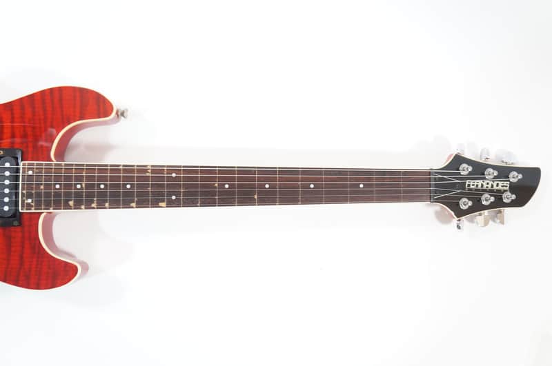 Fernandes APG-55S DRAGONFLY Fretless 2 Mode SUSTAINER Transparent