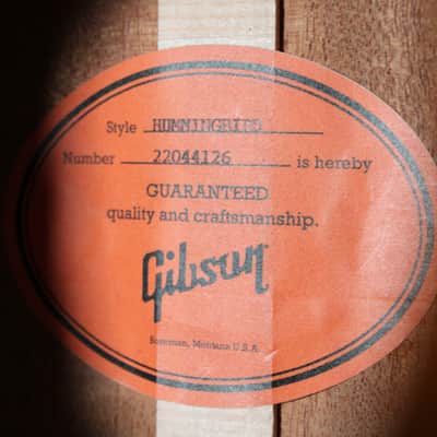 Gibson Hummingbird Original 2019 - 2024 Heritage Cherry Sunburst image 16