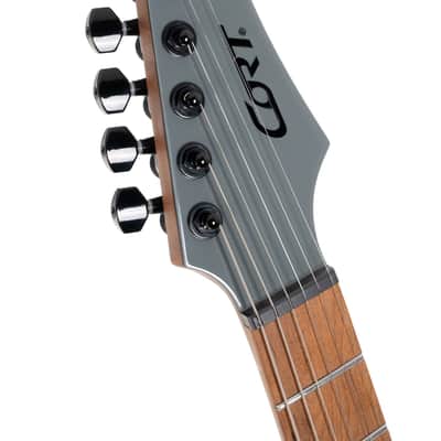 Cort  MUTILITYII-TTG X Series Mutility II Double Cutaway Electric Guitar. Tactical Gray + Gig Bag image 4
