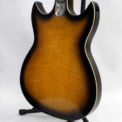 Vintage Apollo Fujigen Made Barney Kessel Style Electric Guitar with the Original Case image 12