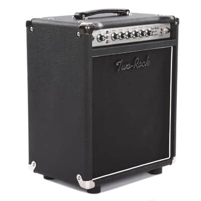 Two Rock Studio Signature 1x12 35W Combo Amp Silver Anodize Chasis w/Black Tolex & Silver Knobs image 2