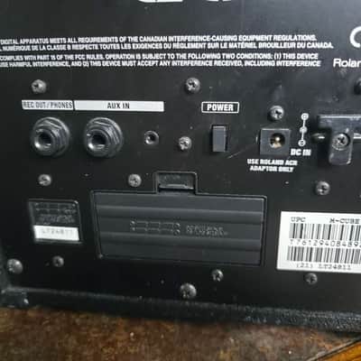 Roland Micro Cube portable battery powered guitar combo amp - blk image 4