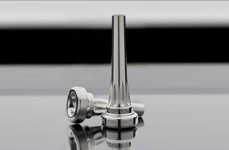 Lotus 1L Trumpet Mouthpiece, Nickel- 2nd Generation image 1